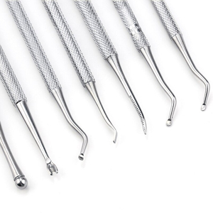 อุปกรณ์ทำเล็บมือเล็บเท้าทำจากสเตนเลสสองชั้นอุปกรณ์ทำเล็บ - Product Image 4