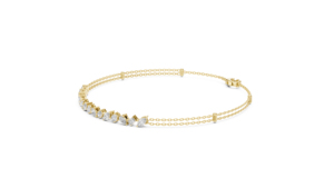 14k Rose <b>Gold</b> Round Lab-Grown Diamond Everyday Wear Bracelet for Women | New Grown - Product Image 6