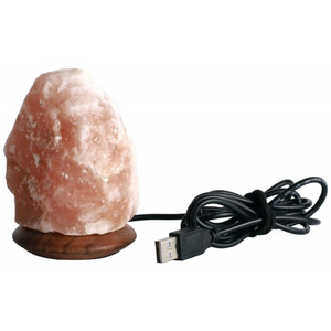 Lampes de sel de l'Himalaya miniatures USB de designer, éclairage décoratif en cristal sculpté à la main de haute qualité avec logo personnalisé, directement de l'usine - Product Image 1