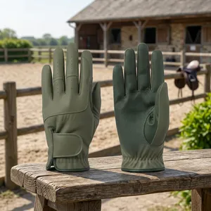 Premium Quality <b>Leather</b> Golf <b>Gloves</b> Full Finger Anti Slip Comfortable Grip Sports <b>Gloves</b> for <b>Men</b> Women All Seasons - Product Image 6