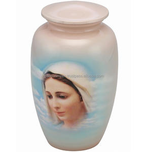 Urna Funeraria Moderna de Aluminio con Diseño de Florero de Mesa y Mejora Digital para Decoración del Hogar - Product Image 2