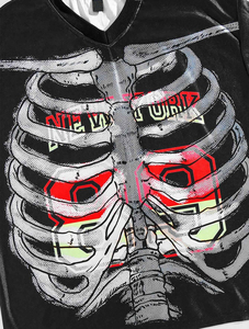 Camisetas Casuales de Manga Corta con Estampado DTG de Diseño Personalizado, Lavado Ácido y Estilo Urbano, 220 Gramos, Nueva Llegada, Alta Calidad - Product Image 4