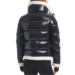 Chaqueta de Invierno Personalizada para Mujer, Talla Grande, con Cierre, Tejida, de Lona, Impermeable, Transpirable, con Capucha y Cuello Premium - Product Image 2