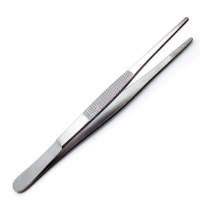 Pince chirurgicale de précision premium de 6 pouces, pince à tissus à embout dentelé de 2 cm, en acier inoxydable, pour usage médical - Product Image 3