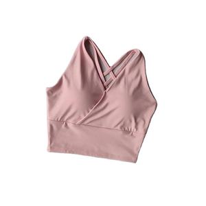เสื้อกล้ามเล่นกีฬาโยคะกันกระแทกสำหรับผู้หญิงเสื้อกล้ามใส่เล่นฟิตเนสสไตล์สปอร์ตสวมใส่สบาย - Product Image 1