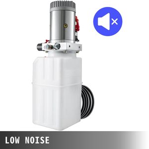 Unité hydraulique blanche de 6 quarts à double action en plastique - pour camions à benne basculante - Product Image 4