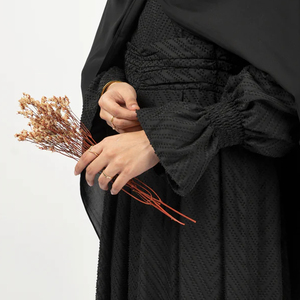Custom Women Abaya Supplier Luxury <b>Kaftan</b> Style Abaya with Retail Ready Packaging and Fast Production - Product Image 4