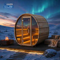 Sauna extérieur professionnel en cèdre rouge certifié ETL avec contrôle à distance par application Wi-Fi – Fournisseur de cabines de vapeur modernes pour jardin