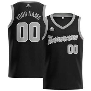 Maillots de basket-ball à rayures sublimées, design gratuit, vêtements de sport unis, personnalisables avec logo d'équipe, pour homme - Product Image 5