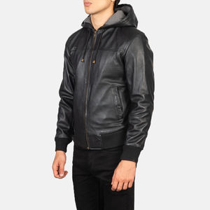 Veste en cuir élégante pour homme, best-seller, disponible en différentes couleurs, au meilleur prix, veste en cuir pour homme de qualité supérieure - Product Image 6