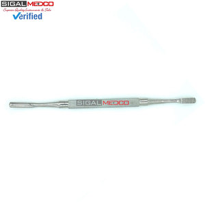มีดตะไบกระดูกทางทันตกรรมแบบสองด้าน SIGAL MEDCO ผลิตจากสแตนเลสสตีล สำหรับการผ่าตัดด้วยมือ  เครื่องมือระดับมืออาชีพ ได้รับการรับรองมาตรฐาน CE ขายส่ง - Product Image 5