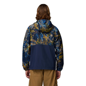 เสื้อแจ็คเก็ตผู้ชายลายดอกไม้แบบมีฮู้ด ผ้า softshell ซิปหน้า กันน้ำ ใส่ได้ทั่วไป ทรงปกติ ขายส่ง - Product Image 4