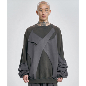 2022 100% Cotton <b>Thick</b> <b>Fleece</b> Autumn and Winter Men's Custom Logo Embroidery Hooded Lined Pullover Hoodie Sweatshirt - Product Image 1
