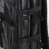 Sac à dos JIHOX, résistant au feu, en tissu de fibre de verre enduit de silicone, tactique, multi-compartiments, pour les voyages d'affaires