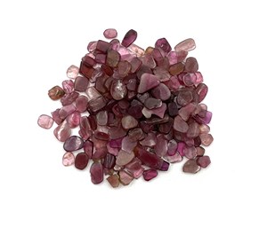 Lote de gemas sueltas de turmalina rosa natural en rodajas de 4-9 mm para la fabricación de joyas - Product Image 6