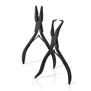 Durable Stainless Steel Hair <b>Extension</b> Plier Kit for Micro Ring Loop Needle and <b>Bead</b> Application Salon Tools Set - Product Image 4