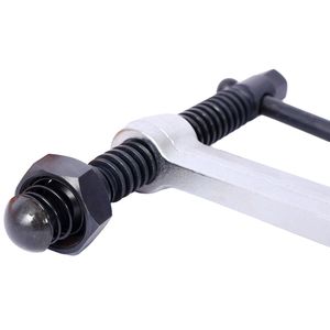 Abrazadera de barra de garganta profunda de 5 1/2 pulgadas de alta resistencia con almohadilla giratoria extraíble de 12 x 5 1/2 pulgadas para soldadura - Product Image 4