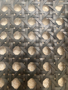 Vietnam Factory Supply <b>Plastic</b> Rattan Webbing Synthetic Cane <b>Mesh</b> for Outdoor Furniture Bulk Export Supplier - Product Image 6