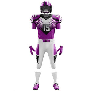 Uniforme de Fútbol Americano Personalizado, Ropa Deportiva, Kits de Fútbol para Clubes y Equipos, Precio Económico, Jersey de Fútbol Juvenil - Product Image 3