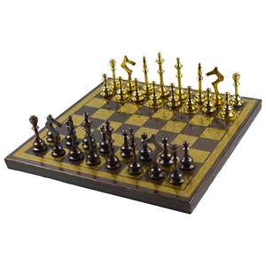 Jeu d'échecs en bois, nouveaux modèles, Design et finition brillantes, décor coloré et plaqué, jeu en bois - Product Image 3