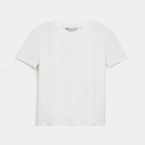 T-shirt pour femme en coton confortable, conçu pour le style urbain et les tendances de la mode quotidienne - Product Image 2