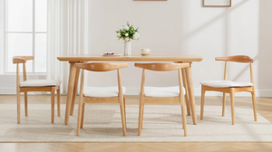 Silla de Madera Contemporánea con Asiento Acolchado Suave, Mueble Moderno para Sala de Estar o Comedor, Calidad Comercial, Precio de Fábrica - Product Image 6