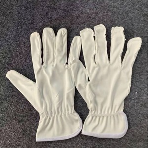 Gants en coton blancs, longueur poignet, unis, respirants, compatibles écran tactile, séchage rapide, pour usage quotidien - Product Image 5