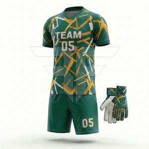 Uniformes de Fútbol al Por Mayor, Hechos en Pakistán, de Alta Calidad, 100% Poliéster Transpirable, Conjuntos de Uniformes de Fútbol sin Mangas con Calcetines - Product Image 3