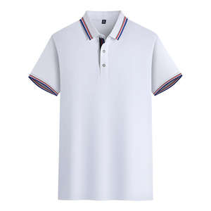 Polos de Manga Corta para Hombre de Primera Calidad, 100% Algodón, con Logotipo Personalizado, Ropa Deportiva Informal de Marca - Product Image 3