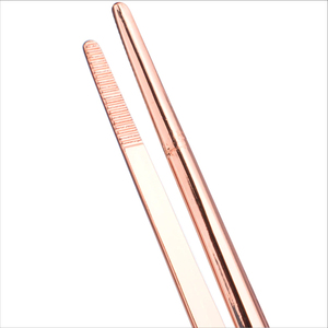 Pince de chef professionnelle en acier inoxydable allemand, idéale pour l'agencement des plats et la préparation culinaire – Ensemble de pinces de cuisine manuelles - Product Image 2
