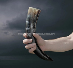 Cuerno Vikingo Premium para Beber, Cuerno de Buey, Vaca o Búfalo, Artículo Decorativo Único para Coleccionistas, Regalo Perfecto para Exhibición en el Hogar - Product Image 5