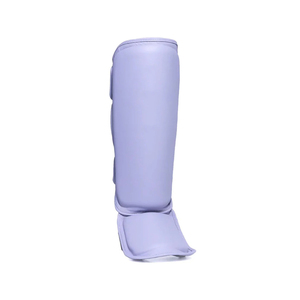 Protège-jambes légers en PU violet avec fermeture auto-agrippante pour la protection sportive des adultes toutes saisons - Product Image 4