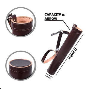Alquiver de Cuero para Tiro con Arco Personalizado, Fabricación OEM, Venta Directa de Fábrica, Alquiver de Cuero Portátil con el Mejor Diseño - Product Image 3