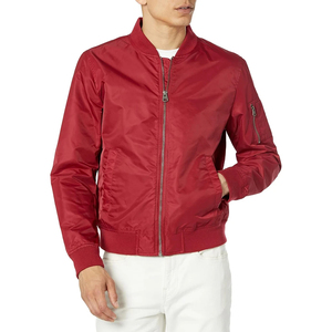 Men's Casual <b>Denim</b> <b>Jacket</b> Windproof Breathable Waterproof Canvas Henry Collar Letter Front for Spring Autumn Outdoor Activities - Product Image 1