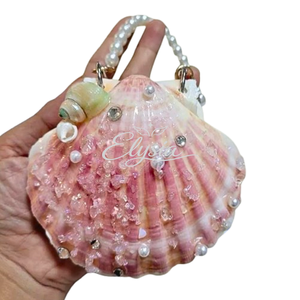 Handmade Seashell <b>Notebook</b> Scallop Shell Journal Natural White Sea Shells Eco-Friendly Portable Coastal Beach <b>Notebook</b> - Product Image 3