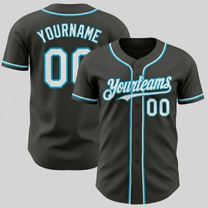 Meilleur fabricant de maillots de baseball et de softball en gros, 100% polyester, prix abordable, nouveau maillot de baseball élégant pour hommes/femmes - Product Image 1