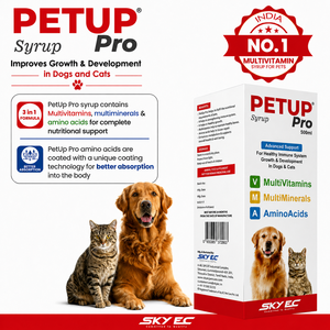 PETUP PRO Safe Syrup, Multivitamínico, Multimineral, Aminoácidos Esenciales, Refuerzo Inmunológico, Suplemento Alimenticio para Animales, Perros, Gatos, Todas las Razas - Product Image 3
