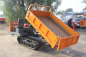 Direct Supplier of Cheap Terrain Mini <b>Dumper</b> with Crawler Loader Transporter Truck Minidumper Mini <b>Tracked</b> Vehicle Belgium - Product Image 2