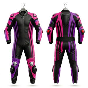 Combinaison de moto en cuir de haute qualité pour l'hiver, protection CE, imperméable, respirante, équipement professionnel personnalisé OEM ODM - Product Image 1