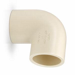 Codo de Tubería de CPVC de 1 Pulgada y 90 Grados, Liso, para Sistemas de Plomería, C-Way - Product Image 2