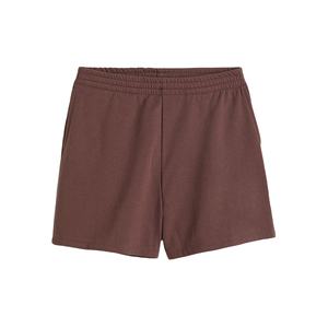 กางเกงขาสั้นมีกระเป๋าสำหรับผู้หญิงกางเกงขาสั้นผ้าฝ้ายฝรั่งเศสเทอร์รี่มีกระเป๋าด้านข้างพิมพ์โลโก้แบบระบายอากาศได้ดี - Product Image 1