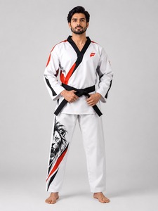 Uniforme de taekwondo de alto rendimiento y calidad, que ofrece comodidad ligera, control de la humedad y movimiento sin restricciones. - Product Image 1