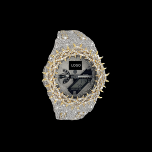 Indian Manufactured Moissanite Diamond <b>Watch</b> Luxury Jewelry Style Fully Iced Out Wristwatch <b>for</b> <b>Women</b> Available At Best Price - Product Image 1