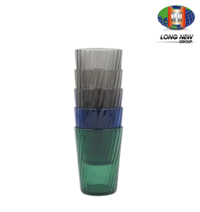 LONGNEW Lightweight PET <b>Plastic</b> Water Cups | Reusable Food-Grade Drinkware - Product Image 1