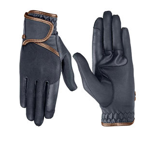 Gants d'équitation en cuir sur mesure, séchage rapide, faciles à porter, durables, antidérapants et imperméables, logo personnalisé pour homme - Product Image 6