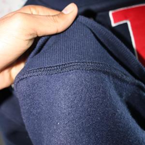 Sweat-shirts EK Mock Neck 450 GSM avec broderie personnalisée, coupe ample et oversize, en molleton 100% coton French Terry. - Product Image 4