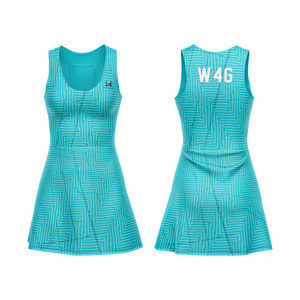 Falda de Tenis Personalizada para Mujer, de Secado Rápido y Transpirable, con Logotipo Personalizado y Nombre del Equipo (Delantero/Trasero), Cierre de Pullover, Cuello Redondo - Product Image 6