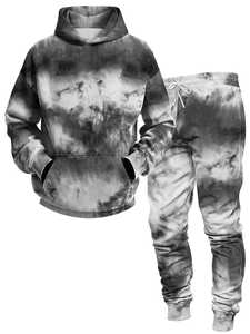 Chándal Tie Dye para Hombre de Material Duradero, Precio al por Mayor, Logotipo/Colores Personalizados, Chándal Tie Dye Antiarrugas con Calidad Premium - Product Image 5