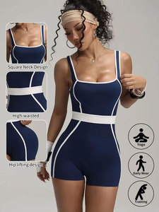<b>Women's</b> Tracksuit Seamless Yoga Set Yoga Jumpsuits One Piece Workout <b>Rompers</b> Sportswear Gym Set Workout Clothes <b>Women</b> - Product Image 6