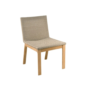 Modern <b>Teak</b> Solid Wood Stacking Outdoor Dining <b>Chair</b>-Waterproof & Eco-Friendly - Product Image 1
